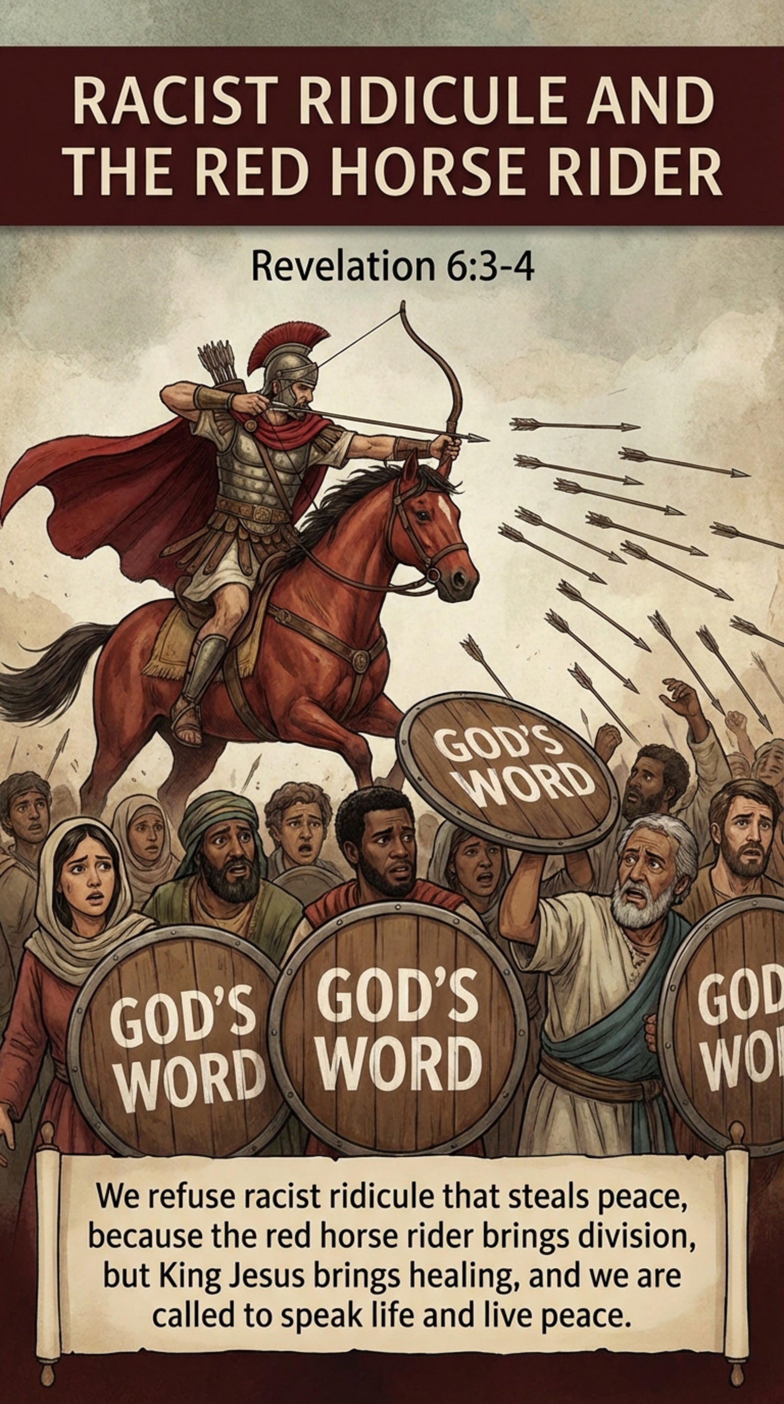 Racist Ridicule and the Red Horse Rider